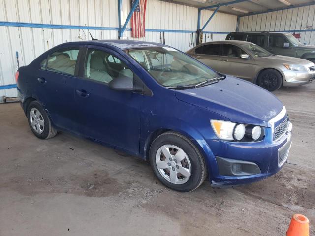 1G1JB5SH3D4177681 - 2013 CHEVROLET SONIC LS Mavi foto 4