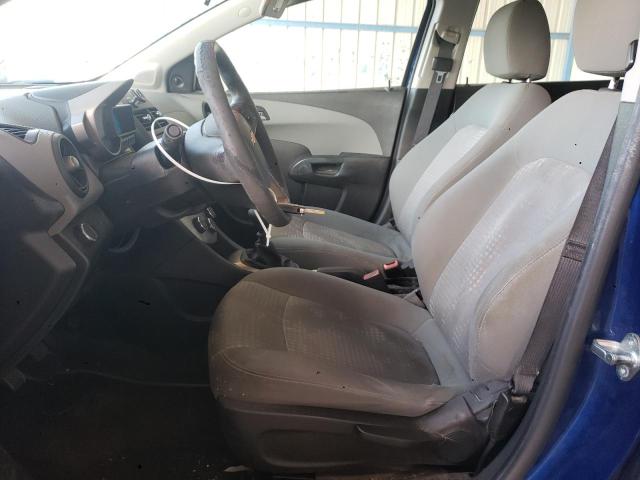 1G1JB5SH3D4177681 - 2013 CHEVROLET SONIC LS BLUE photo 7