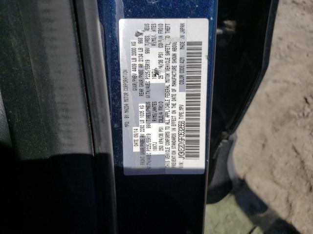 JM3KE2DY9F0532658 - 2015 MAZDA CX-5 GT BLUE photo 13