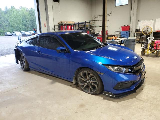2HGFC4B80KH400605 - 2019 HONDA CIVIC SPORT Niebieski zdjęcie 4