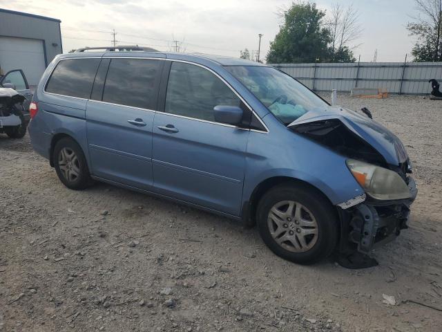 5FNRL38666B025732 - 2006 HONDA ODYSSEY EXL BLUE photo 4