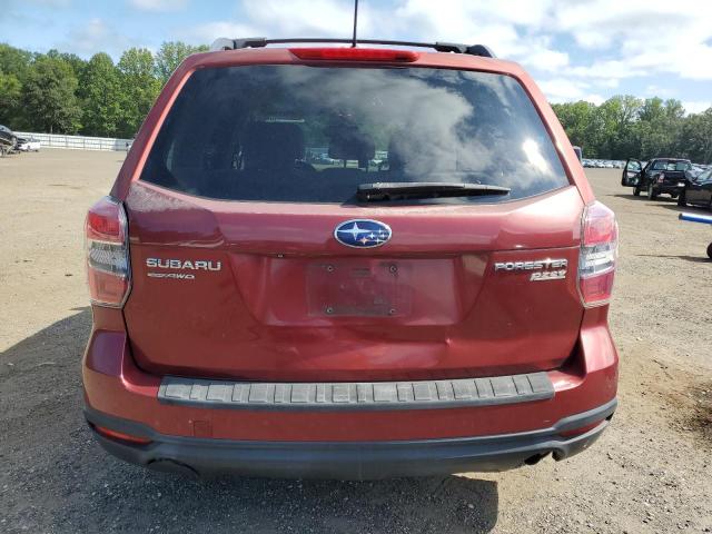 JF2SJAEC2EH475058 - 2014 SUBARU FORESTER 2.5I PREMIUM RED photo 6