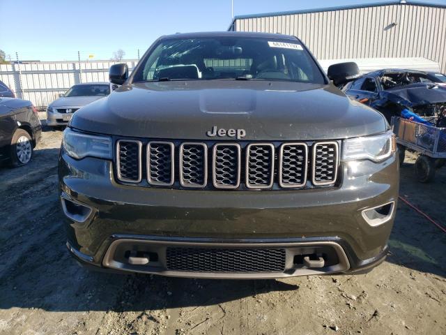 1C4RJFBG0HC620603 - 2017 JEEP GRAND CHER LIMITED GREEN photo 5