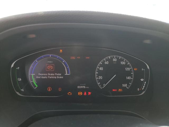 19XZE4F59LE001131 - 2020 HOND INSIGHT EX შავი ფოტო 9