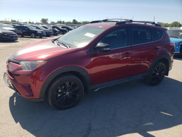 2T3RFREV4JW767135 - 2018 TOYOTA RAV4 ADVENTURE RED photo 1