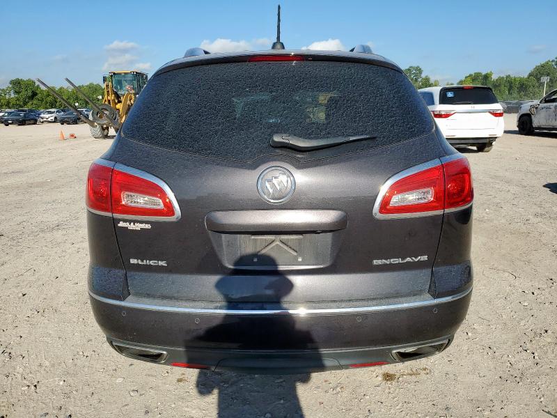 5GAKRBKD0GJ101846 - 2016 BUICK ENCLAVE GRAY photo 6