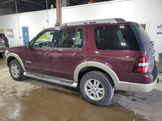 1FMEU74EX7UA68121 - 2007 FORD EXPLORER EDDIE BAUER RED photo 2