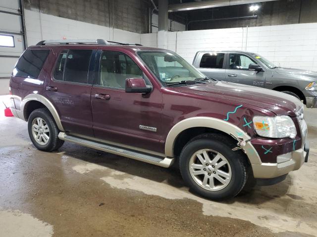 1FMEU74EX7UA68121 - 2007 FORD EXPLORER EDDIE BAUER RED photo 4