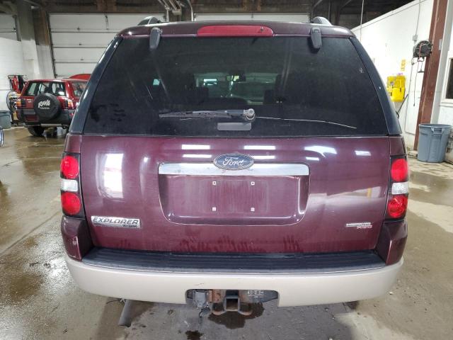 1FMEU74EX7UA68121 - 2007 FORD EXPLORER EDDIE BAUER RED photo 6