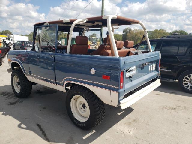 U15FL761387 - 1966 FORD BRONCO BLUE photo 2