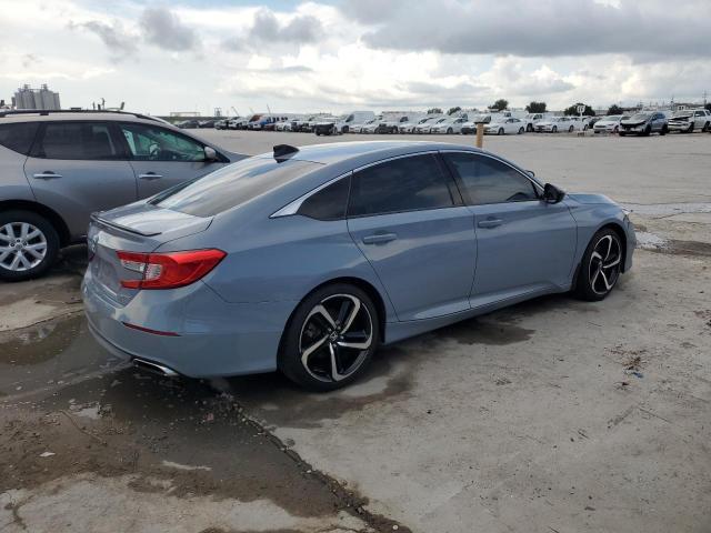 1HGCV1F36NA006149 - 2022 HONDA ACCORD SPORT 银色 照片 3