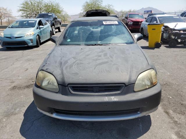 1HGEJ7225WL110691 - 1998 HONDA CIVIC HX BLACK photo 5