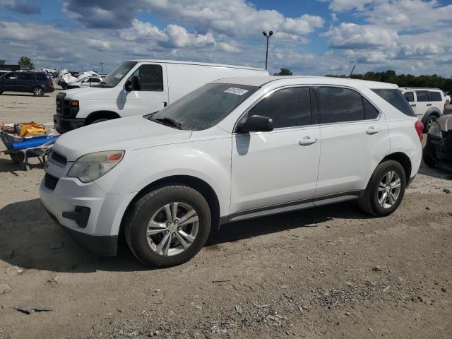 2GNALBEK6D6325452 - 2013 CHEVROLET EQUINOX LS WHITE photo 1