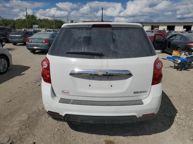 2GNALBEK6D6325452 - 2013 CHEVROLET EQUINOX LS WHITE photo 6