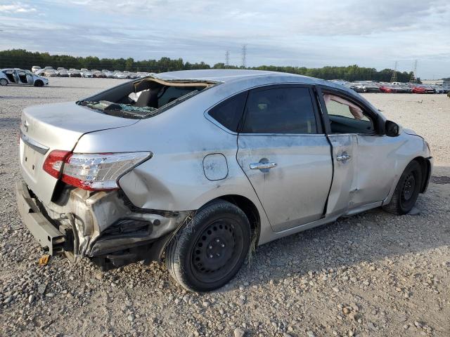 3N1AB7AP0FY240427 - 2015 NISSAN SENTRA S SILVER photo 3