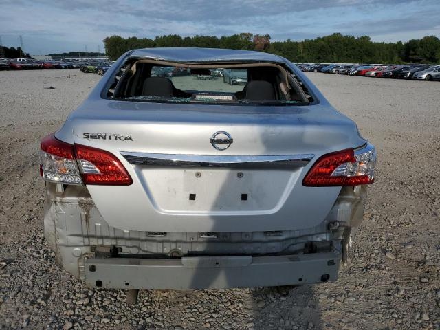 3N1AB7AP0FY240427 - 2015 NISSAN SENTRA S SILVER photo 6