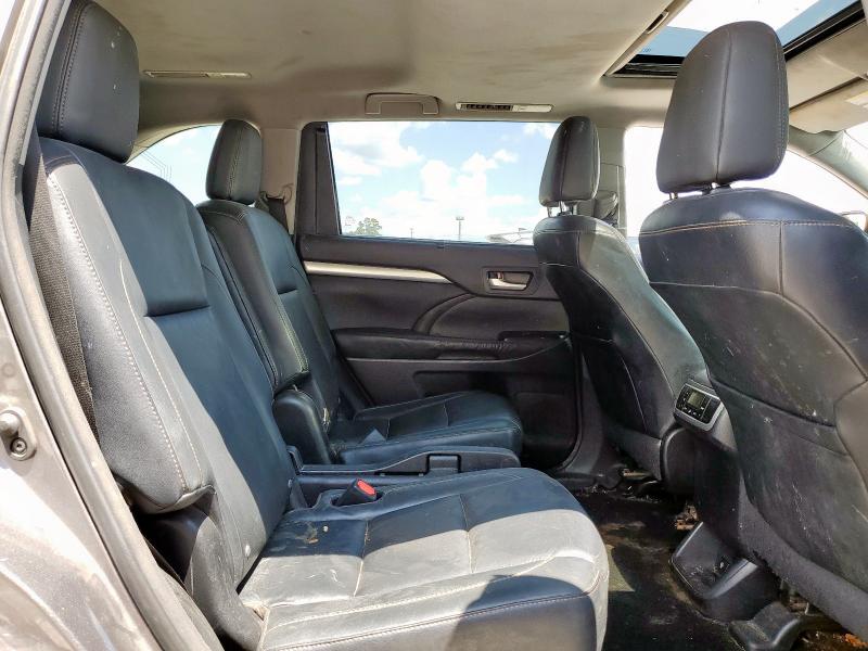 5TDKKRFHXFS059129 - 2015 TOYOTA HIGHLANDER XLE Сұр фото 11