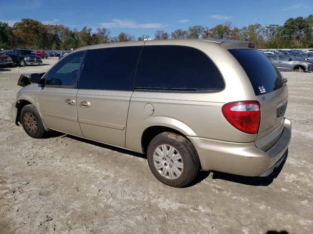 1A4GP44R26B610211 - 2006 CHRYSLER TOWN & COU LX GOLD photo 2