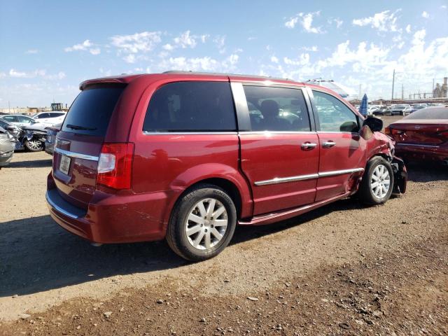 2C4RC1CG2CR361799 - 2012 CHRYSLER TOWN & COU TOURING L RED photo 3