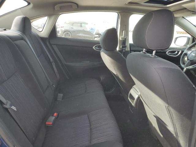 3N1AB7AP5HY309504 - 2017 NISSAN SENTRA S BLUE photo 10