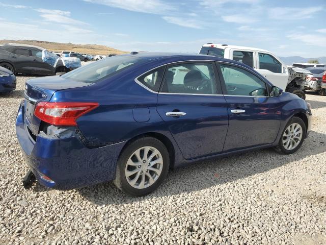 3N1AB7AP5HY309504 - 2017 NISSAN SENTRA S BLUE photo 3