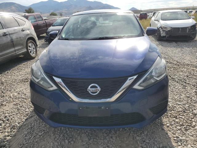 3N1AB7AP5HY309504 - 2017 NISSAN SENTRA S BLUE photo 5