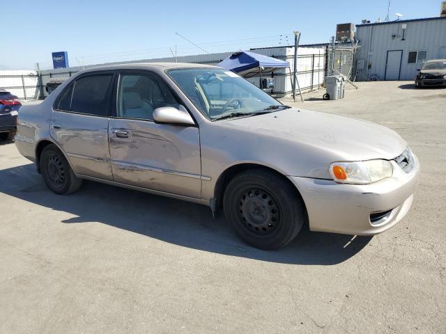 2T1BR12E81C422375 - 2001 TOYOTA COROLLA CE GRAY photo 4