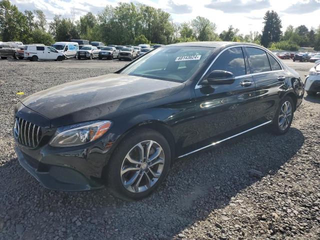 55SWF4KB2GU145890 - 2016 MERCEDES-BENZ C 300 4MATIC BLACK photo 1