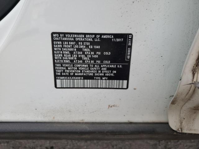 1V2MR2CAXJC540610 - 2018 VOLKSWAGEN ATLAS SEL Ağ foto 14