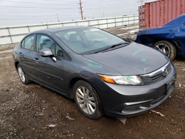 19XFB2F80CE052186 - 2012 HONDA CIVIC EX GRAY photo 4