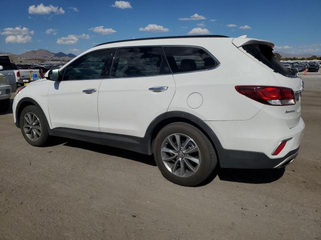 KM8SM4HF4HU222389 - 2017 HYUNDAI SANTA FE SE WHITE photo 2