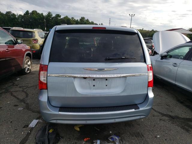 2C4RC1BG2CR320719 - 2012 CHRYSLER TOWN & COU TOURING BLUE photo 6