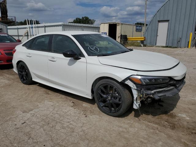 2HGFE2F59NH606606 - 2022 HONDA CIVIC SPORT თეთრი ფოტო 4