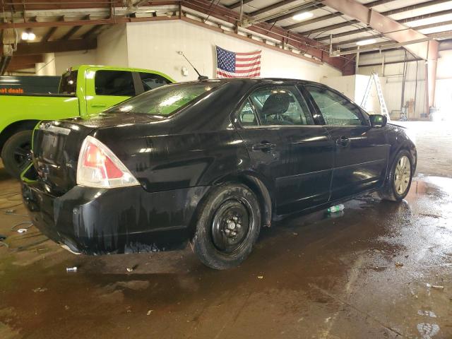 3FAHP08Z69R104769 - 2009 FORD FUSION SEL BLACK photo 3