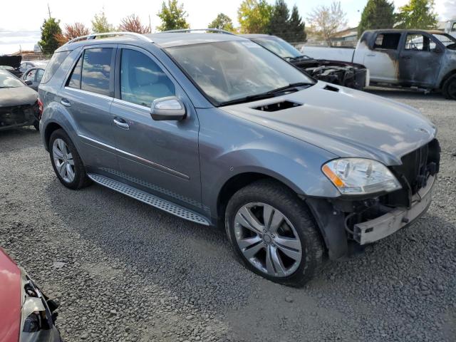 4JGBB8GB4AA587349 - 2010 MERCEDES-BENZ ML 350 4MATIC GRAY photo 4