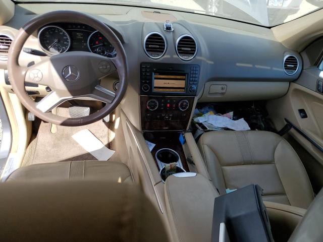4JGBB8GB4AA587349 - 2010 MERCEDES-BENZ ML 350 4MATIC GRAY photo 8