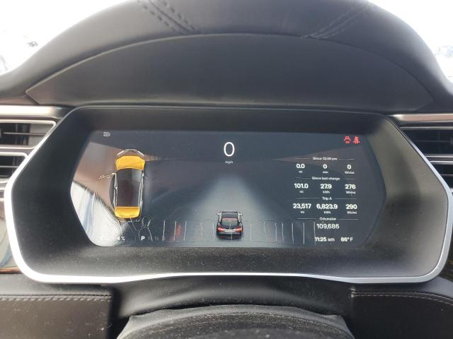 5YJSA1E18GF161284 - 2016 TESLA MODEL S Negro foto 9