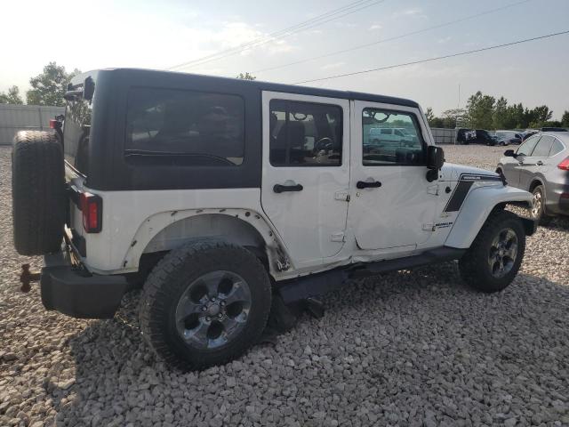1C4BJWEG6FL623970 - 2015 JEEP WRANGLER U SAHARA თეთრი ფოტო 3