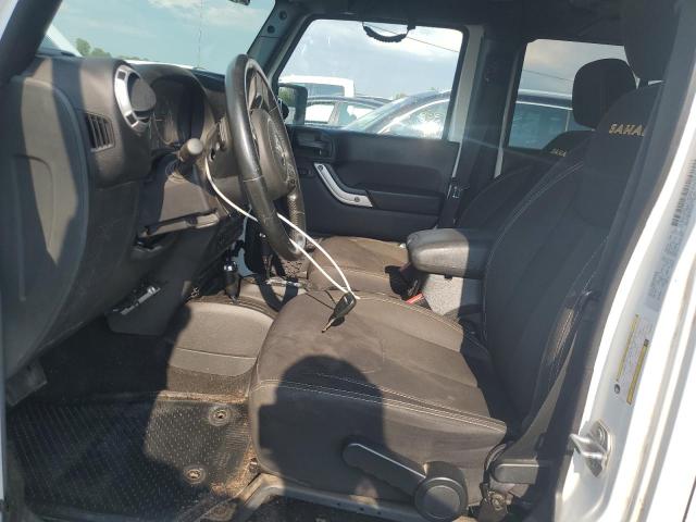 1C4BJWEG6FL623970 - 2015 JEEP WRANGLER U SAHARA თეთრი ფოტო 7