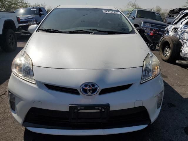 JTDKN3DU9F1873080 - 2015 TOYOTA PRIUS WHITE photo 5