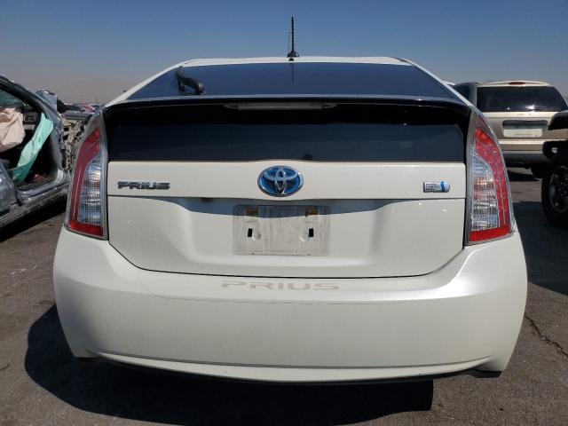 JTDKN3DU9F1873080 - 2015 TOYOTA PRIUS WHITE photo 6