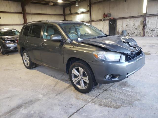 JTEES43A082012852 - 2008 TOYOTA HIGHLANDER SPORT GRAY photo 4