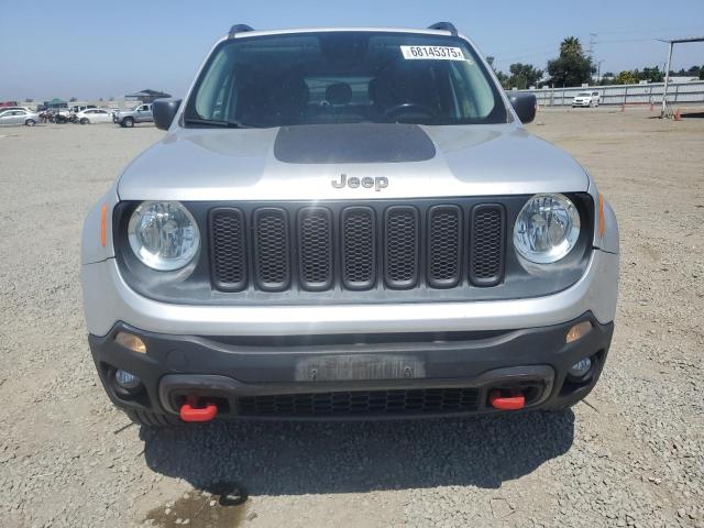 ZACCJBCT7GPD04569 - 2016 JEEP RENEGADE TRAILHAWK SILVER photo 5