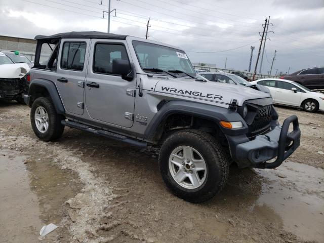 1C4HJXDG6JW154372 - 2018 JEEP WRANGLER U SPORT ვერცხლისფერი ფოტო 4