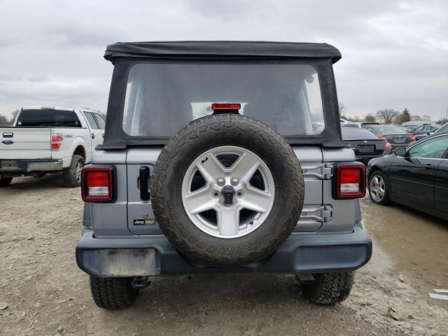 1C4HJXDG6JW154372 - 2018 JEEP WRANGLER U SPORT ვერცხლისფერი ფოტო 6