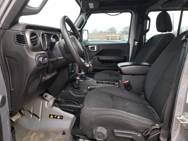 1C4HJXDG6JW154372 - 2018 JEEP WRANGLER U SPORT ვერცხლისფერი ფოტო 7