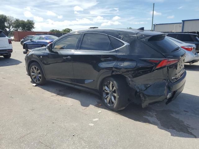 JTJSARBZ8M2182043 - 2021 LEXUS NX 300 BASE BLACK photo 2
