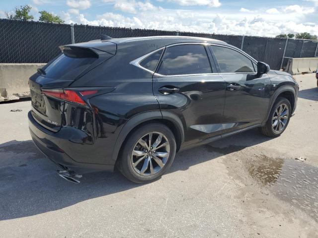 JTJSARBZ8M2182043 - 2021 LEXUS NX 300 BASE BLACK photo 3
