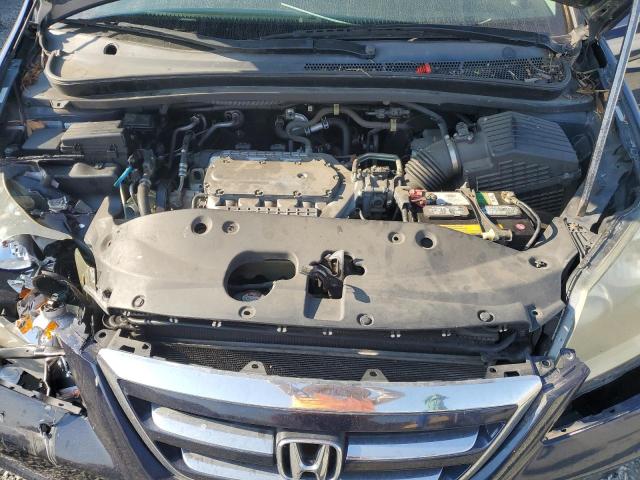 5FNRL38457B098008 - 2007 HONDA ODYSSEY EX BLUE photo 12