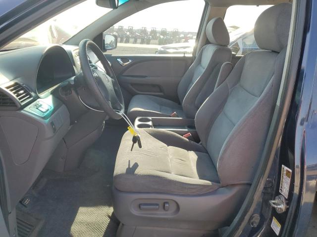 5FNRL38457B098008 - 2007 HONDA ODYSSEY EX BLUE photo 7